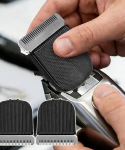 Juego de 2 cuchillas de repuesto para recortadora de vello corporal, cabezal de cuchillo para cortar el vello púbico de la ingle