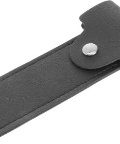 LIFKOME Funda de Cuero PU para Maquinilla de Afeitar Manual Estuche Portátil Resistente Presión y Arañazos Funda Protectora Segura para Viaje y Almacenamiento de Rasuradoras