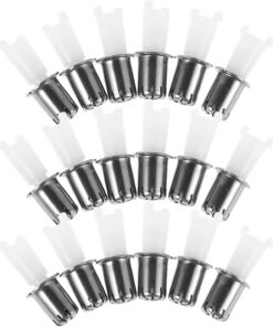 20piezas Cuchilla Recortadora de Vello Nasal para Hombre Compatible Cortapelos de Nariz y Orejas Precisión de Afeitado Repuesto Unidades