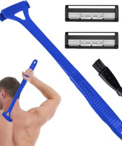 Afeitadora Eléctrica De Espalda Para Hombres Recortadora Malla Seco/Húmedo | Afeitadora de espalda arreglo masculino Íntimo y Corporal para Mujeres