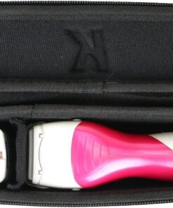 khankaKhanka Estuche de viaje duro para Panasonic ES2207P afeitadora eléctrica para mujer, 3 cuchillas inalámbricas para maquinilla de afeitar eléctrica/cortadora de pop-up, uso húmedo o seco, , size two, Negro, 1 uds. por paquete, 24.00[set de ]