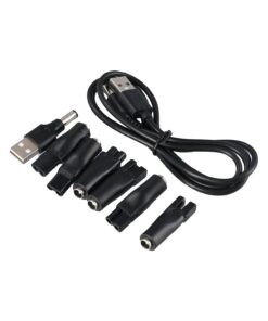 Leadigol Cable de alimentación de repuesto de 5 V, adaptador USB para cortapelos eléctricos, afeitadora eléctrica, instrumentos de belleza, purificadores