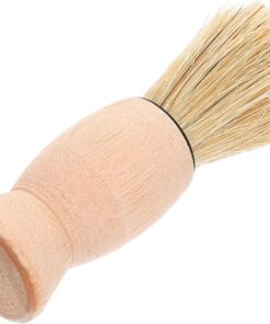 VALICLUD Brocha De Afeitar Para De Hombre Accesorios De Afeitado Brocha De Barbero Mango Para Peluquería Limpieza De Pelo y Cuello