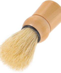 ULTECHNOVO Cepillo para Bigote para Hombres Cerdas de Jabali y Mango de Madera, Fácil de Instalar y Multiusos para Afeitado Manual y Cuidado del Bigote en Salones y Hogar