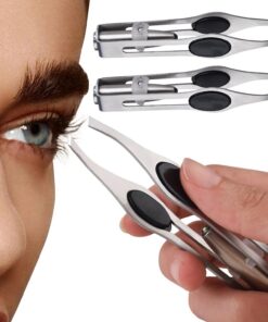 Pinzas de Depilar con Luz para Mujeres, Eliminación Precisas del Fino con | Iluminación, Cortapestañas y Pinzas para Cejas, para Esposas, Madres, Amigas, Chicas