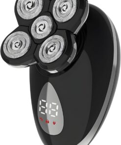 Afeitadora eléctrica portátil para pieles delicadas que ofrece función de secado húmedo y notificación de batería para comodidad de viaje, aseo multifuncional para mujeres, incluyendo dos recortadoras