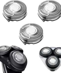 Cabezales de repuesto SH50/52 para afeitadoras eléctricas Philips Norelco Series 5000, compatibles con las series S5000, S5100, S5500, paquete de 3