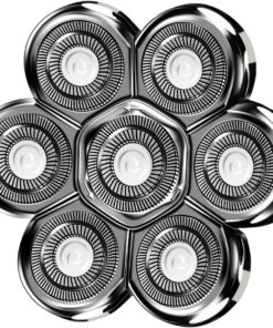 Cabezales de repuesto para afeitadora 7D compatibles con SHPAVVER desmontables | Afeitadoras de cabeza MS-672, MS-687, MS-686, cabezal de afeitadora no magnético.
