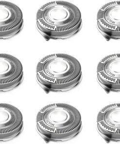 Cabezales De Repuesto SH50 Compatibles Con Afeitadoras Eléctricas Philips Serie 5000 (5xxx), AquaTouch, PowerTouch, S5210, S5370, PT730 Y AT810.(9 pcs kit)