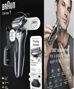 Braun Series 7 - Afeitadora eléctrica para hombre (60 minutos de autonomía, resistente al agua), color dorado