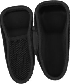 OUNONA Estuche Organizador para Afeitadora Eléctrica de Viaje para Hombres, Compacto y Portátil, Resistente a Golpes, Color Negro, Funda Protectora para Cuidado y Almacenamiento Diario