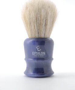 Epsilon Brocha de Afeitar Caballo Blanco Azul 26mm, Estándar, Único