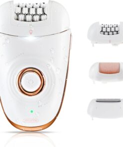 Depiladora para mujer, dispositivo de depilación 3-1, afeitadora eléctrica, removedor de callos y depiladora con 32 pinzas y 2 velocidades para piernas, brazos, axilas, cara de bikini