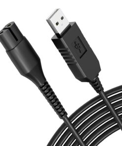 Cable de alimentación USB de 4 pies para afeitadora Philips Norelco OneBlade QP2520/72 QP2520/90