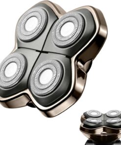 Cuchilla de repuesto PRO de 2 cabezales para afeitadora eléctrica compatible con afeitadoras Skull Pitbull, Butterfly Kiss PRO y Palm (1 unidad)