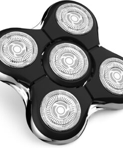 Cuchillas de repuesto de cabeza compatibles con la afeitadora Remington Balder Head XR7000 | Afeitado eléctrico de precisión para hombres calvos. (1 paquete)