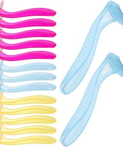 Afeitadora Corporal Manual Portátil 15 Piezas para Mujeres | Abs y Acero Inoxidable, Corte Preciso y Cómodo, Uso Diario y Viaje, Formato Compacto