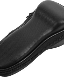 Estuche para Guardar la Afeitadora Negro Resistente Diseño de Cremallera para Viaje y Uso al Aire Libre Material EVA Duradero