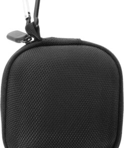 Healeved Estuche Rígido Negro para Afeitadora Eléctrica, Bolsa de Almacenamiento Portátil Cierre de Cremallera, Organizador Compacto para Viaje y Herramientas de Afeitado para Hombre