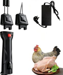 Máquina Depiladora Automática De Pelo, Máquina Eléctrica Depiladora De Pelo Pollo, Depiladora Mano, Con 2 Mandriles, Cambie Los Mandriles Según La Longitud Del Cabello,Cuerpo Impermeable