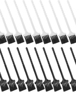 Ciieeo Cepillo de Limpieza y Cerdas Finas 20 Piezas para Afeitadora Eléctrica Mango Largo de Nylon, Multifuncional y Portátil Previene Residuos de Pelo para Uso en Casa y Viajes