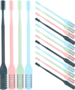 YARNOW Recortador de Vello Nasal Color Aleatorio 12 Piezas Portátil y Ligero Acero Inoxidable y Plástico, Adecuado para Depilación Nasal y Cuidado Personal para Hombres