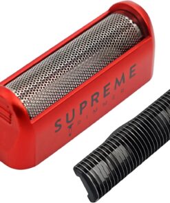 Supreme Trimer SB11 - Lámina hipoalergénica para afeitadora Solo STF101, color rojo