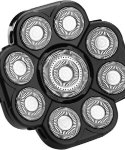Cabezales de repuesto mejorados de 9 cuchillas para muchas marcas, 9 cuchillas de repuesto para afeitadora, 9 cabezales, afeitadora eléctrica para barba y hombres