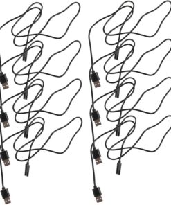 SHINEOFI 8 Piezas Cable de Carga Magnético para Máquinas de Afeitar Eléctricas y Recortadoras, Resistente a Conexiones Frecuentes, Material Plástico y Metal, Adecuado para Uso en Baños