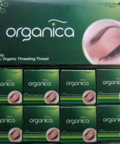16 Carrete x 300m vardhaman Organica Hilo para cejas de algodón orgánico Hilo