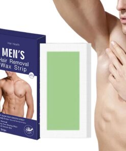 Tiras Depilatorias 20 Unidades Depilación Corporal para Hombre y Mujer | Tiras Depilatorias para Axilas en Casa, Brazos, Piernas, Axilas, Verano