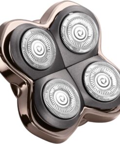 PRO - Cuchillas de repuesto de 4 cabezales para afeitadoras Skull Pitbull, Palm & Butterfly Kiss - Cabezales giratorios flotantes 4D para un afeitado apurado y suave - Cabezal de hoja de acero