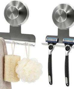 Gancho para afeitado masculino Colgador Con De Pared Para Maquinilla De | Soporte Maquinilla Afeitar Manual Baño, Aseo, Dormitorio, Hotel, Apartamento, Residencia Universitaria
