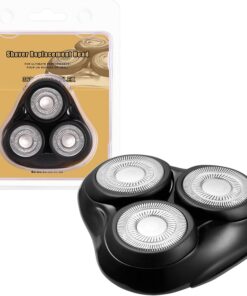 Cabezal giratorio universal de repuesto para afeitadora, compatible con la serie Remington Shaver, para láminas y cuchillas R3, R4, R5, R6, R7, R8, SP-3141 y SP-5161 (negro (1 unidad)