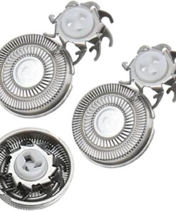 Cabezales de Repuesto Afeitadora Rotativa Base Triangular Ergonómica | Cabezales de Repuesto para Maquinilla Eléctrica Masculina para Padre Esposo Novio Adulto Mayor Afeitado Matutino