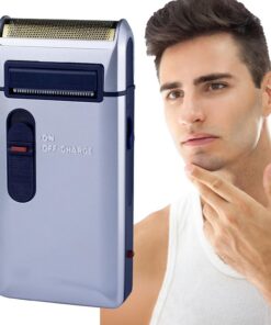 Afeitadora eléctrica, Afeitadora alternativa - Recortadora de barba con | afeitadora alternativa recargable,Diseño de red geométrica, afeitadoras faciales portátiles, limpieza extraíble para el cuida