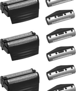 Lámina de repuesto para afeitadora Remington TITANIUM-X Flex & Pivot | Compatible con F4900, F5800, F7800, paquete de 3