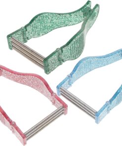 STOBAZA 3 Piezas Depiladora Facial Manual para Mujer con Diseño Portátil y Uso Versátil, Adecuado para Eliminar Vello del Labio Superior y Mentón Lugar