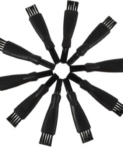 MAGICLULU Cepillo de Limpieza 10 Piezas para Afeitadora Eléctrica 产品配件 de Doble Cabeza Negro Accesorio Práctico para Limpieza y Mantenimiento Diario