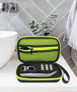 Estuche de almacenamiento para recortadora compatible con QP6510/70 QP6520/70 Pro Wet & Dry y organización de almacenamiento de accesorios