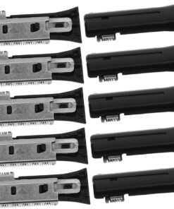 Healeved 10 Piezas Cuchillas de Repuesto para Maquinilla de Afeitar para Cejas Accesorios Aplicables para Uso Personal Casa y Viajes Color