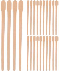 Palitos de Cera de Madera 1000 Piezas para Depilación | Beige, Resistentes Rotura, Aplicación Rápida y Uniforme, Uso en Casa o Viaje, para Nariz y Cejas