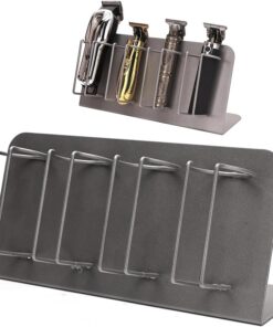 Soporte para cortapelos – Soporte eléctrico para cortador de pelo | Organizador de herramientas de salón de acero inoxidable, de herramientas de peluquería para peluquería, afeitadora de
