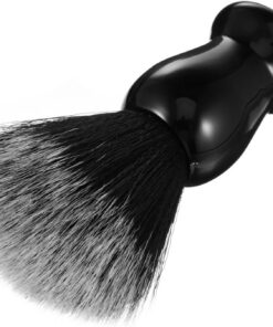 LIFKOME Cepillo para Barba para Hombres Mango de Madera Práctico y Cerdas de Nylon Suaves, Fácil de Limpiar para Cuidado Diario Barba