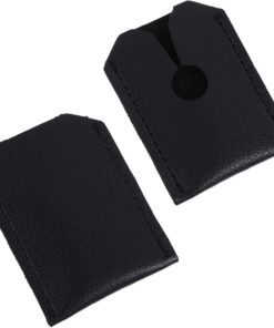 Happyyami 2piezas Funda Protectora Para Cabeza De Afeitadora Manual De Cuero Suave Compatible Protección Resistente Contra Arañazos y Daños Para Cuidado Duradero De Cuchillas