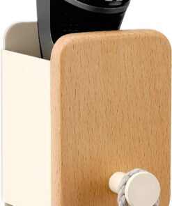 Linkidea Soporte para afeitadora eléctrica sin taladrar, montaje en pared autoadhesivo, compatible con Philips Norelco Serie 2-9, accesorios para baño (Blanco)