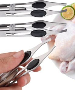Pinza para cejas - Con recogedor de pelo integrado y de acero inoxidable | Para cejas y pestañas, para ella