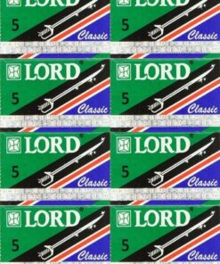40 Cuchillas de afeitar Lord Classic Super Stainless