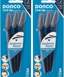 DORCO Maquinilla de afeitar para hombre, la mejor herramienta de aseo para un aspecto suave y refinado (6 cuchillas), buena para regalo de San Valentín