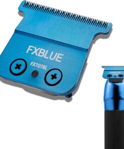 FXBLUE FX707BL - Cuchillas de repuesto compatibles con recortadoras BaByli*s FX787, FX726 y FX707BL, cuchillas azules de precisión